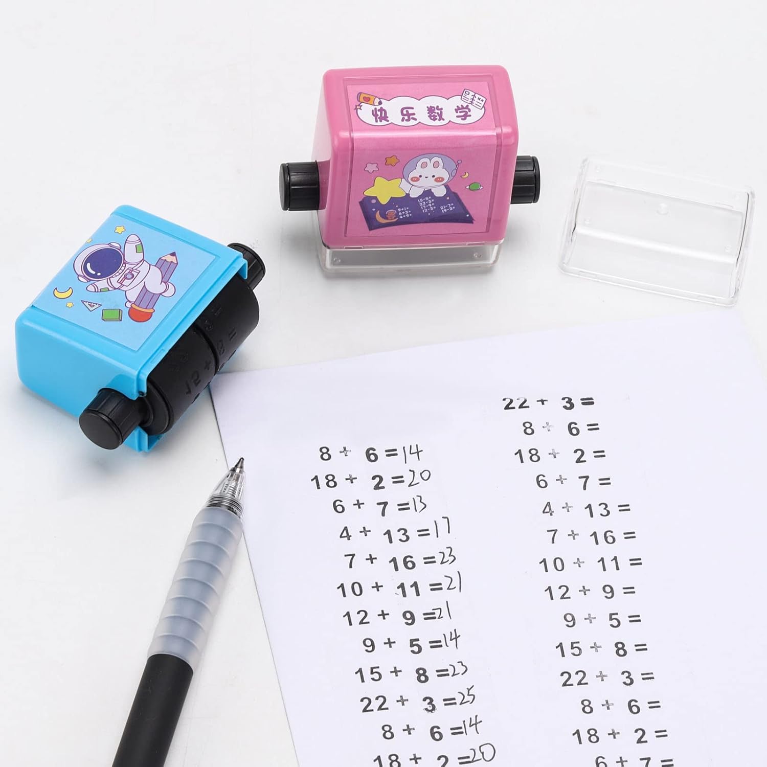 Set me Stampa Rrotulluese për Mësimin e Matematikës