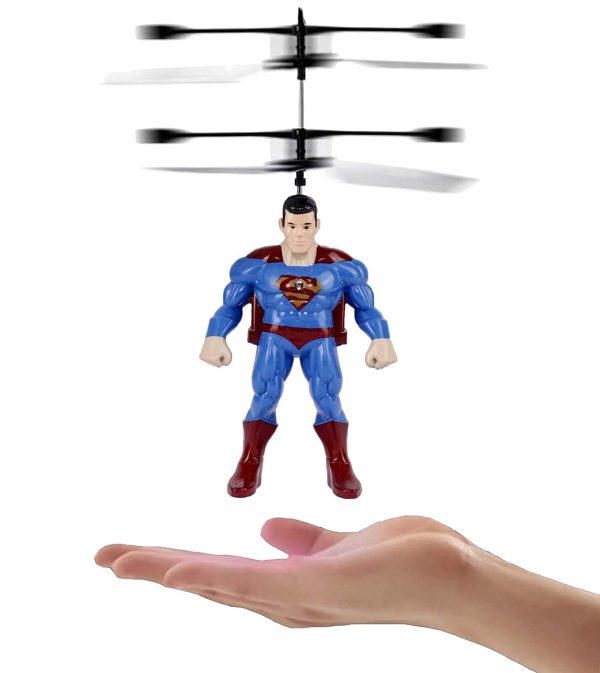 Superman Fluturuese me Drita LED