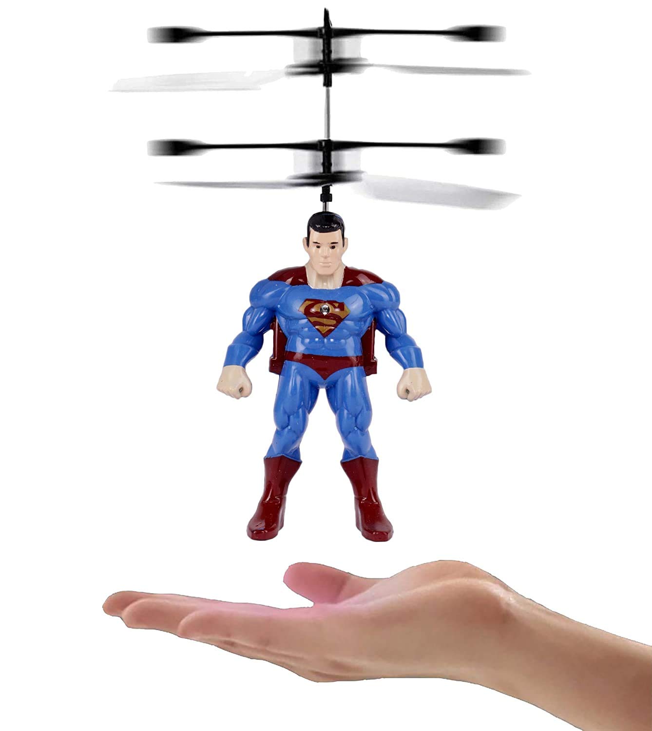 Superman Fluturuese me Drita LED