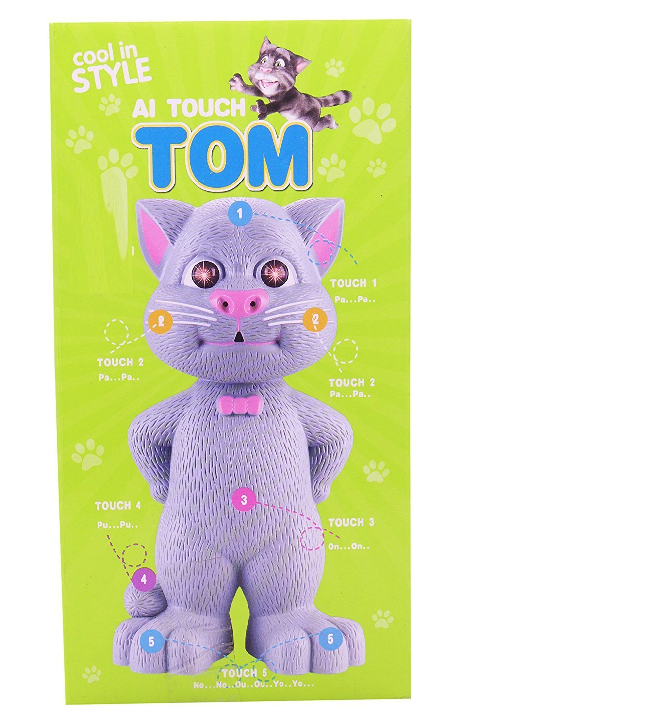 Lodër Interaktive Talking Tom
