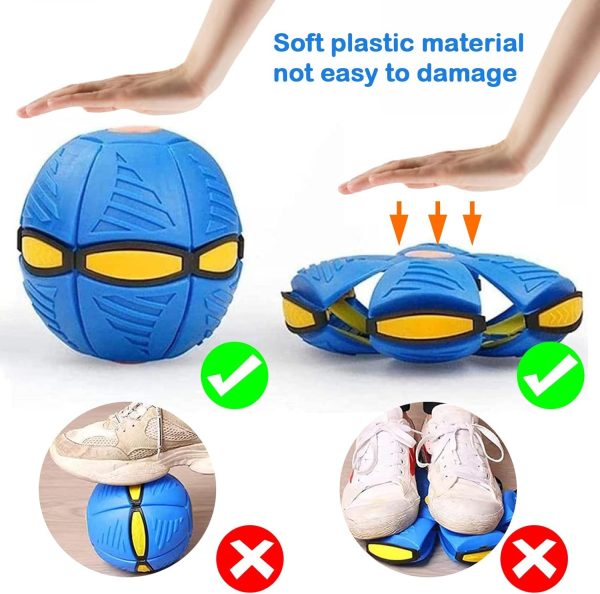 Top Magjik Fluturues 2-në-1 me Drita - Image 4