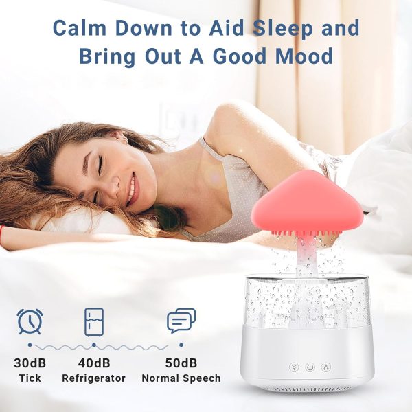 Lagështues Dekorativ në Formë Reje – Rain Cloud Humidifier