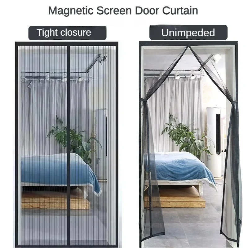 Perde Magnetike Kundër Mushkonjave – Rrjetë mbrojtëse për Dritare & Dyer
