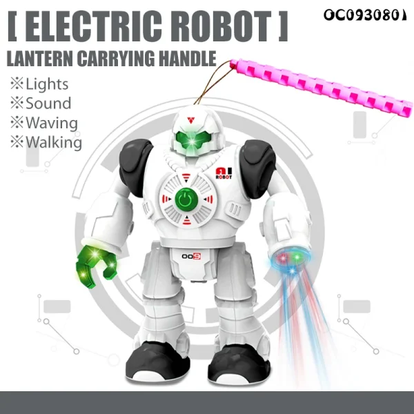 Robot Elektrik Ecës me Dritë dhe Tinguj - Image 5