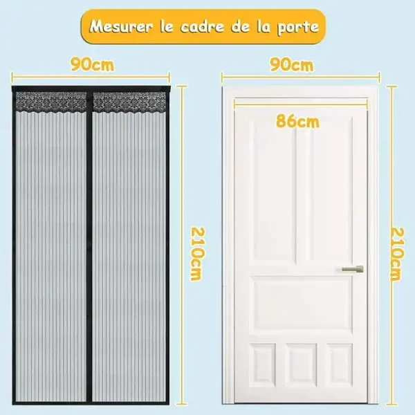 Derë me Rrjetë Magnetike Kundër Mushkonjave – Praktike, Ekonomike & e Qëndrueshme! - Image 5