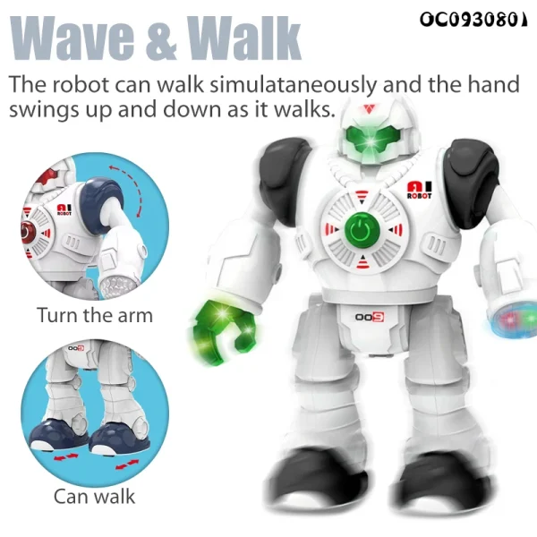 Robot Elektrik Ecës me Dritë dhe Tinguj - Image 2