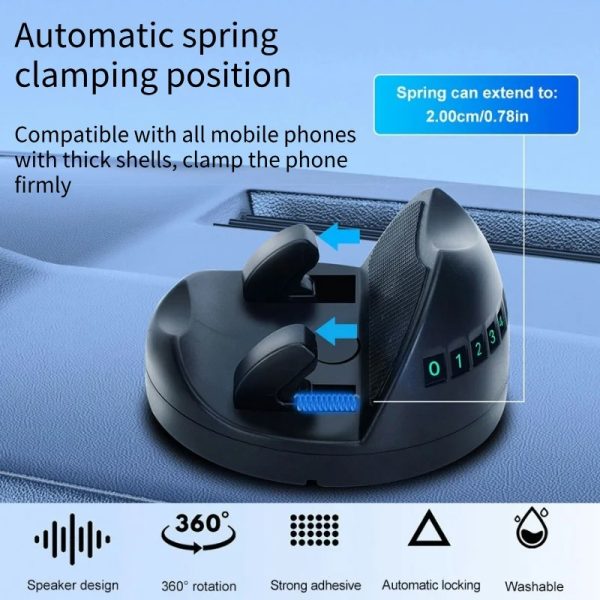 Mbajtëse Celulari për Makinë – Rrotullim 360° - Image 3