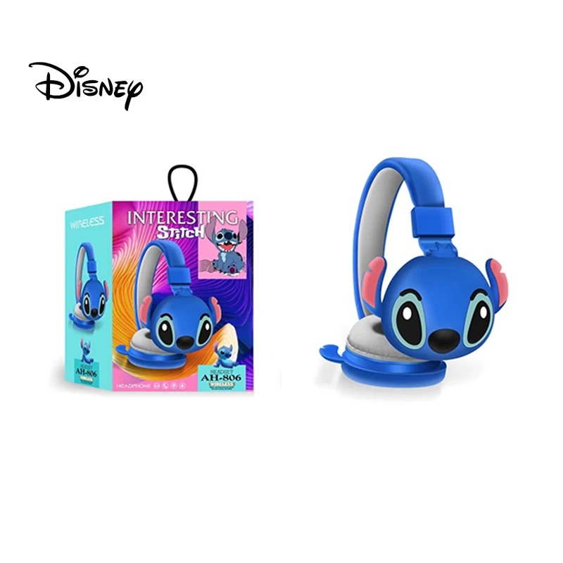 Kufje Bluetooth me Dizajn Disney Stitch – Stereo, Komode dhe Stiluese